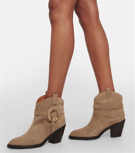 see by chloe boots suede|chloe original perfume boots.